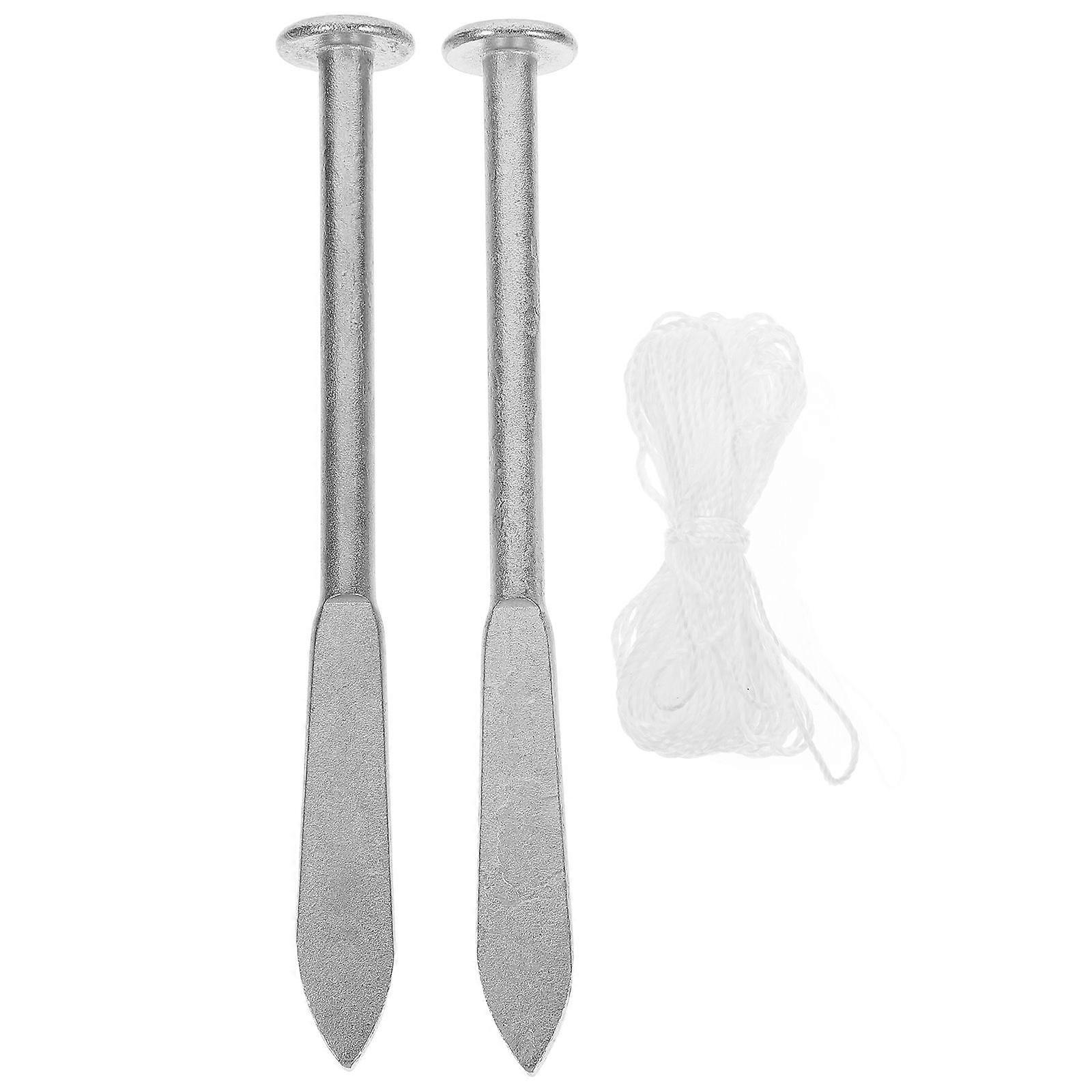 1 Set Of Masonry Tools Bricklayer Tools Brickie Line Pin Brickie Alignment Aid Brick Layering Aid Brickwork Straightening Tools Brickie's Layout Nails