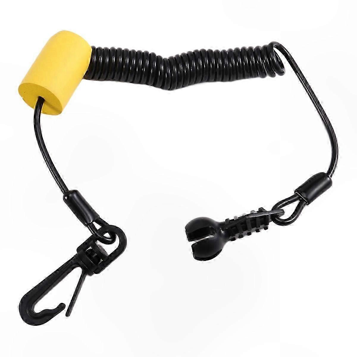 Universal Safety Lanyard Key Cord Clip for Watercraft Applications