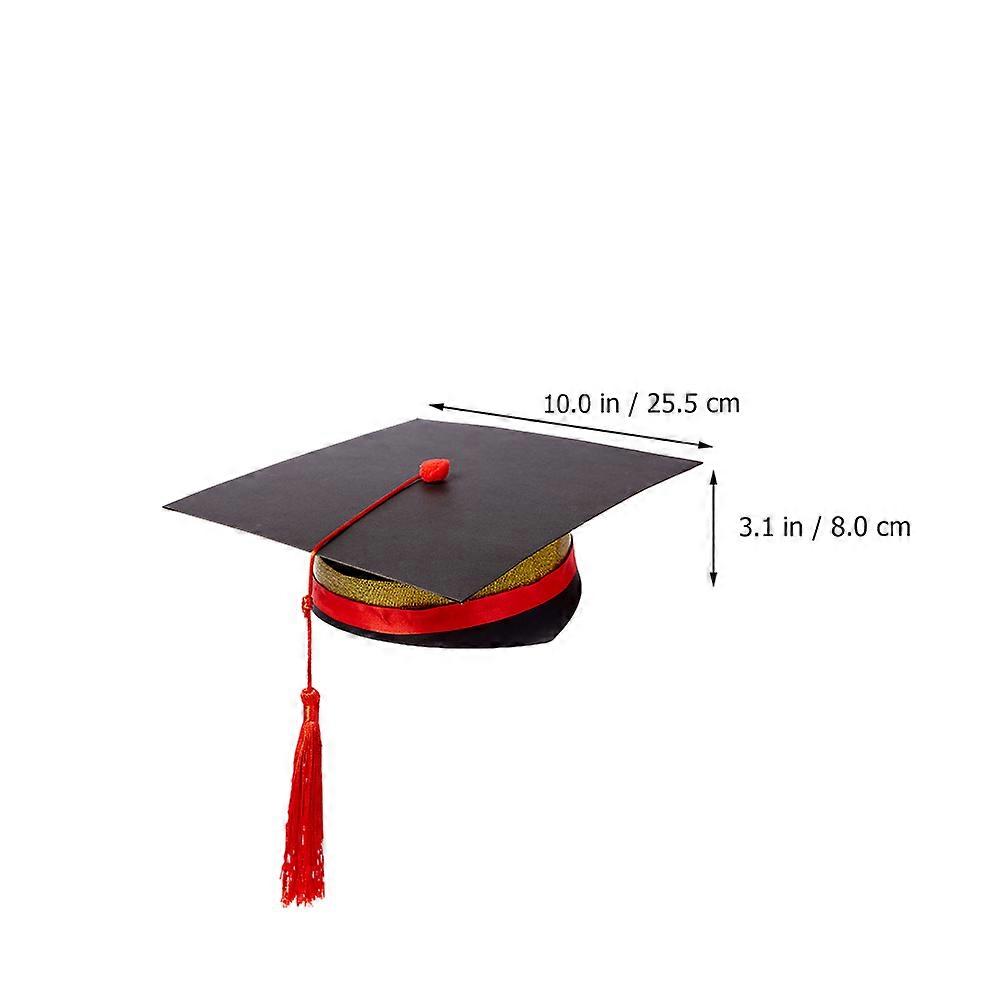 Kids Graduation Hats DIY Paper Caps for 6Sets Graduation Party Favors