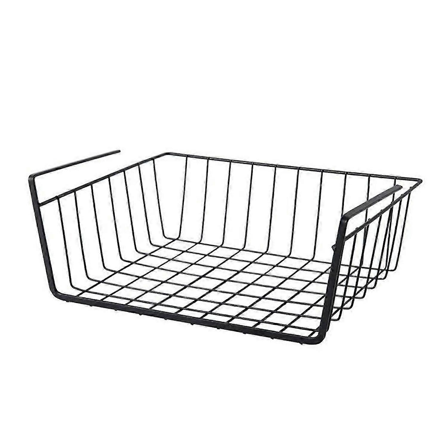 Home Multifunctional Storage Rack Under Cabinet Storage Shelf,Black,L