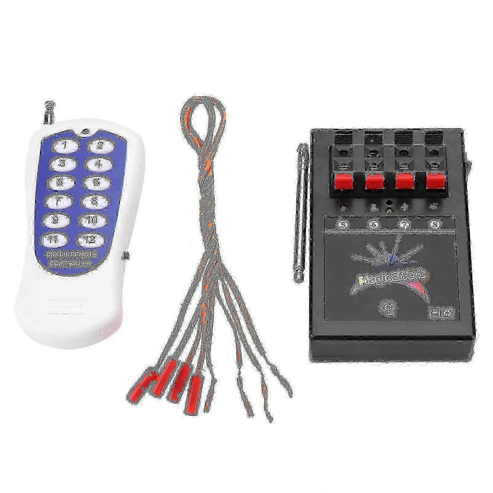 Professional 12 Channel Wireless Fireworks Firing System Igniters Remote Control Guanguan