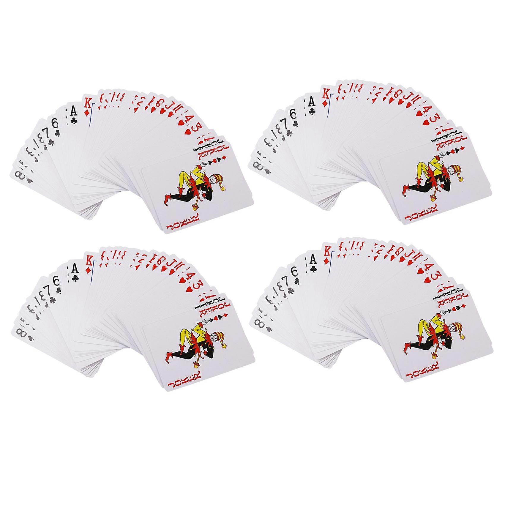 4X Secret Marked Poker Cards See Through Playing Cards Magic Toys Poker Magic Tricks