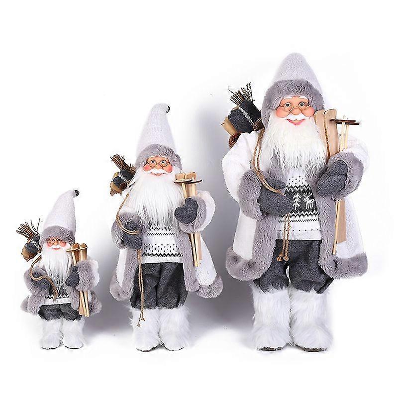 Plush cartoon fabric static Santa Claus