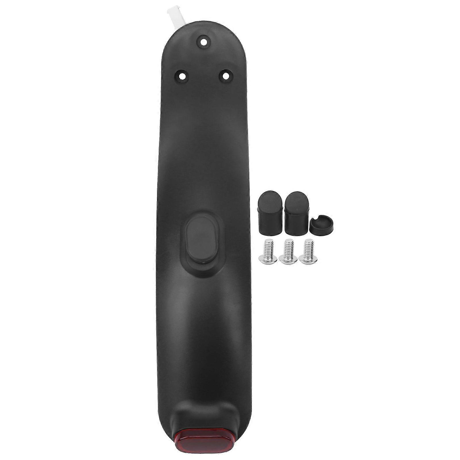 Scooter Rear Mudguard Tire Mud GuardScrewScrew Silicone Plug Set for Xiaomi M365/Pro(Gray Black )