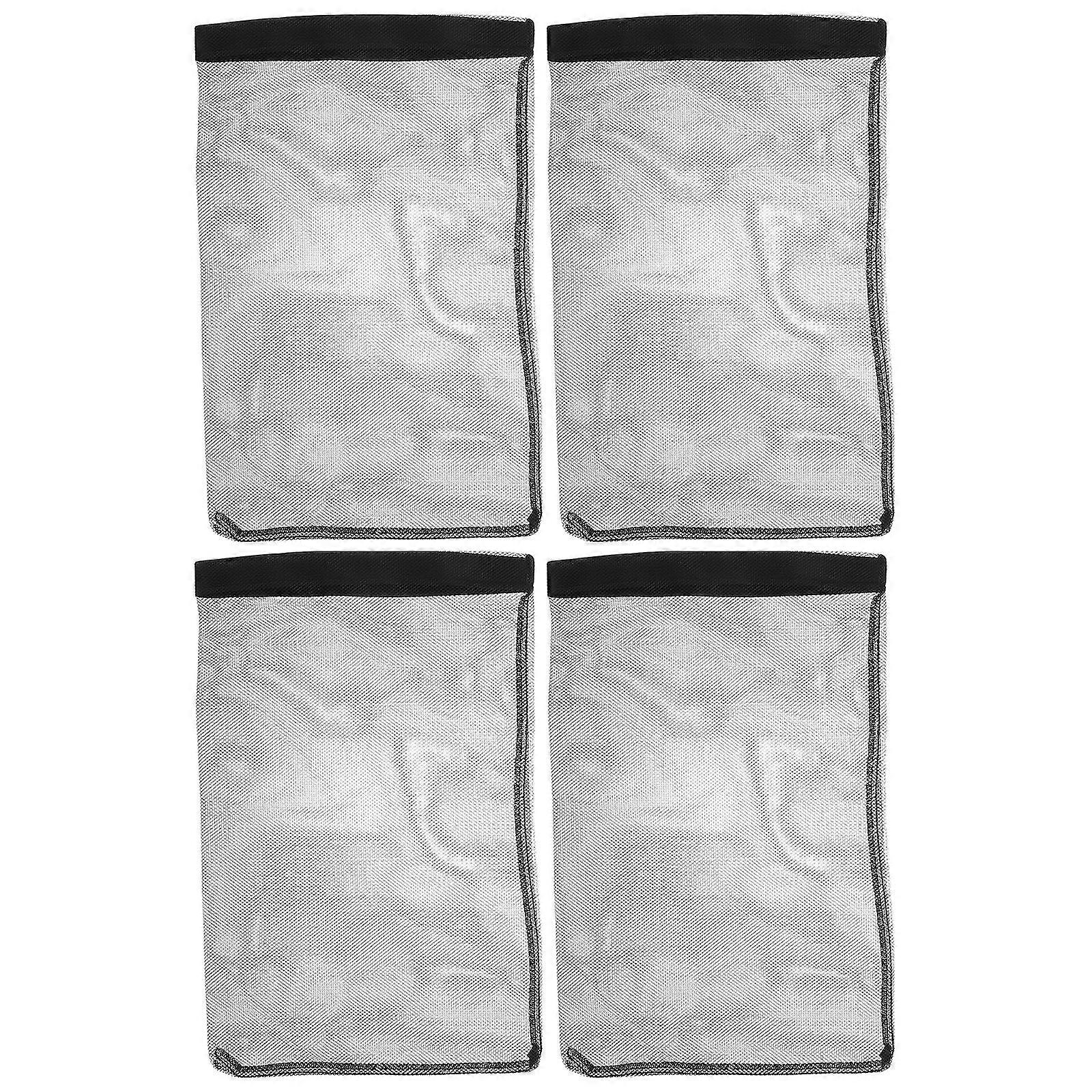 4pcs Lint Trap For Dryer Vent: Outdoor Drying Machine Filter Bag - Polyester Filter Lint Catcher For Home And Commercial Use