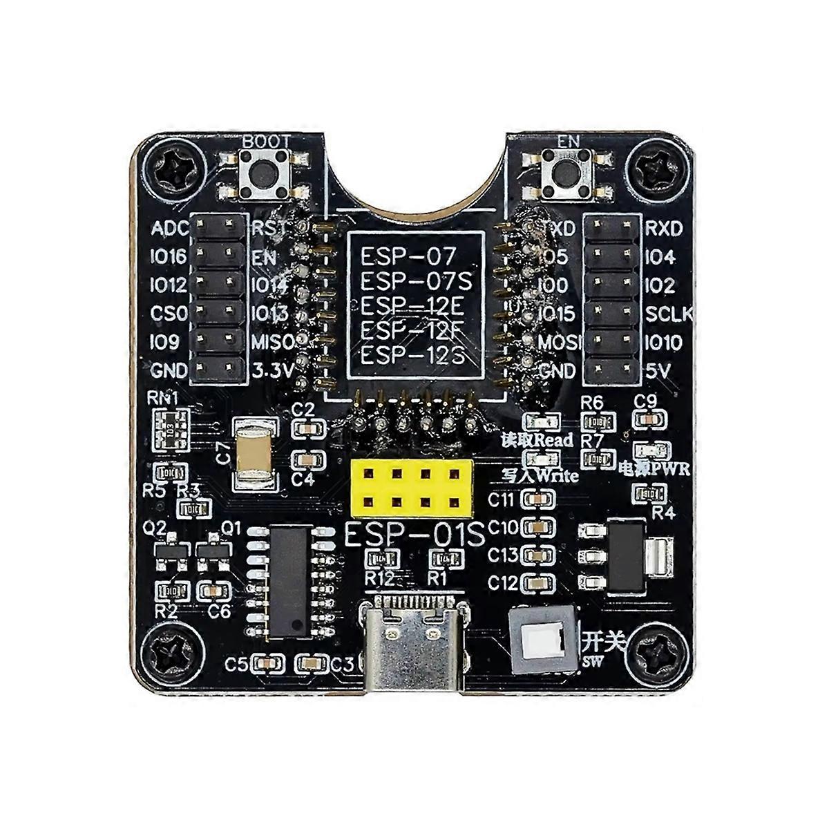 ESP8266 Development Board Test Programmer Socket Downloader ESP8266 Burn Debugger for ESP01S ESP8266
