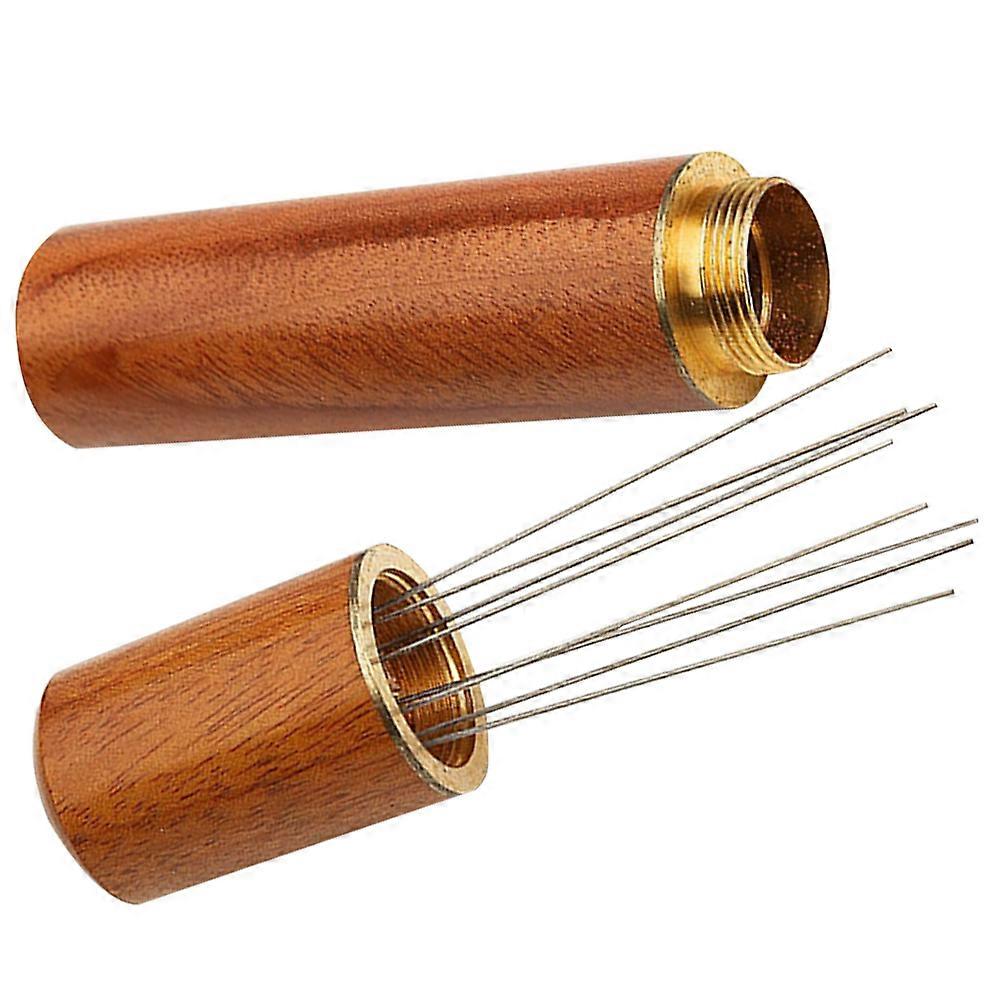 Espresso Tool 2Pcs Coffee Stirring Tool Coffee Enthusiasts Round Head Spiral For Breaking Up Clumps