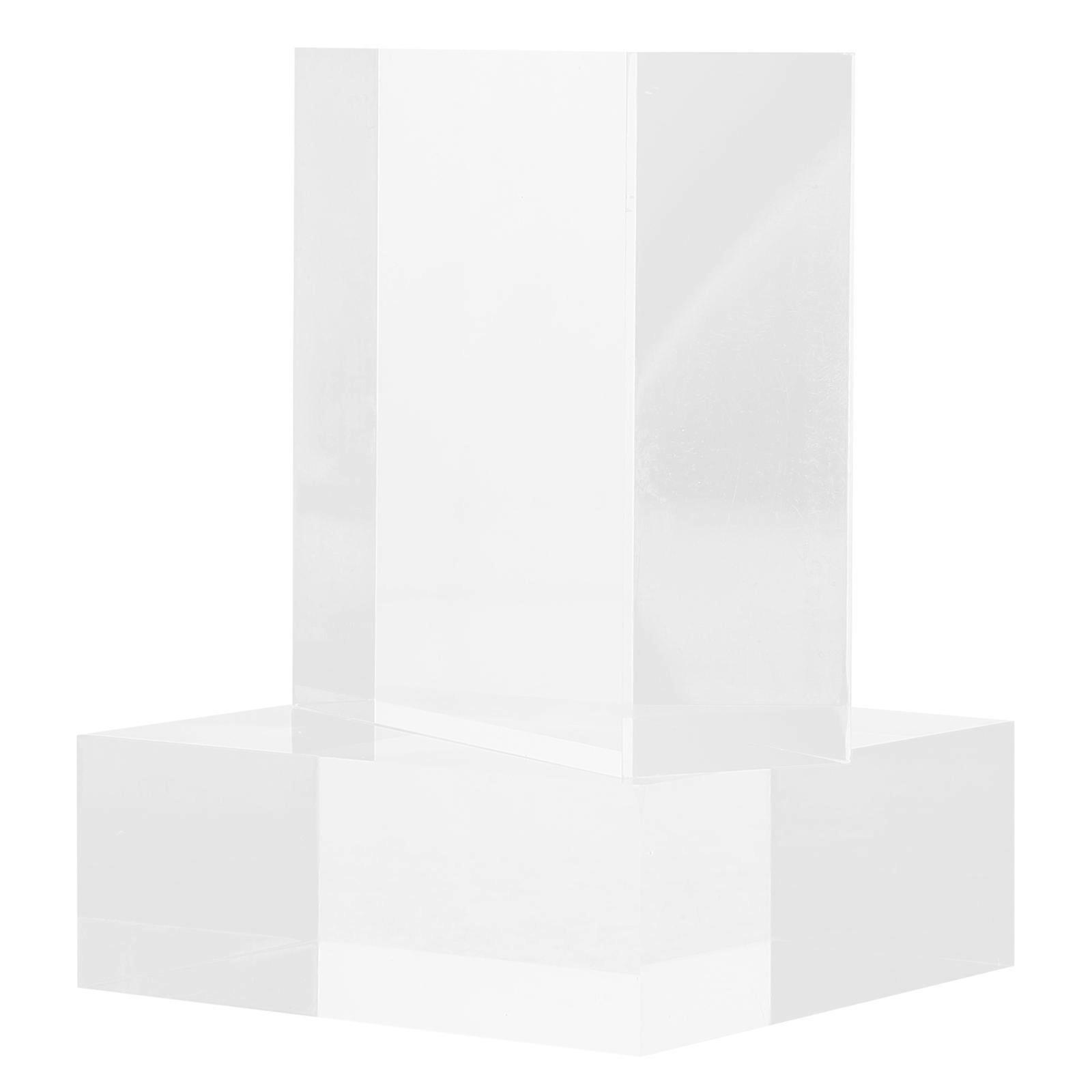 Transparent Acrylic Display Stand For Crafts Souvenirs Toys Ideal For Office Home Desktop 2.36X2.36X0.71In Display 10Pcs