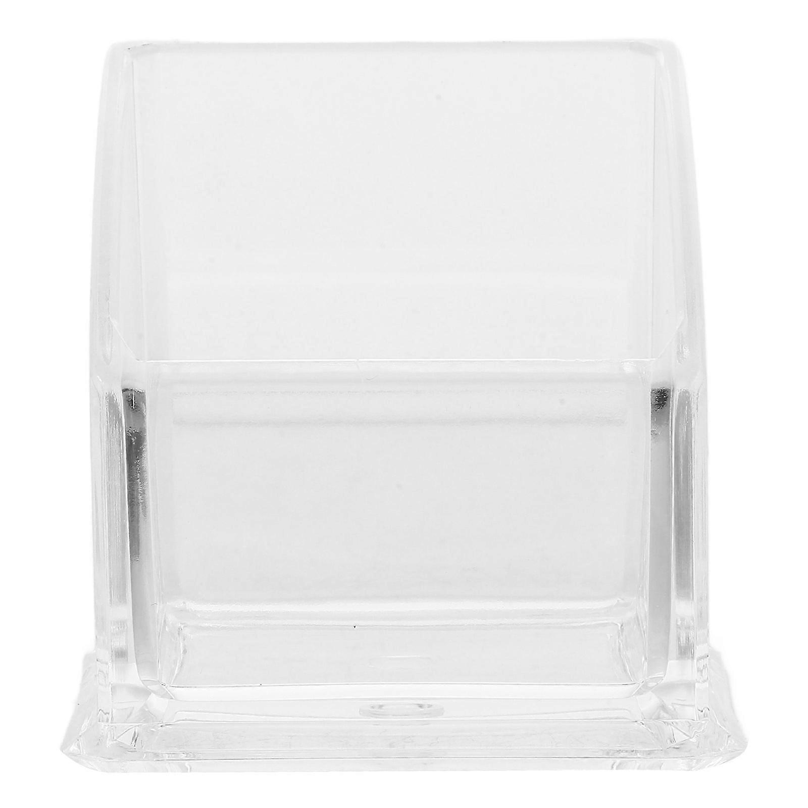 Multi-Functional Organizer Storage Box Suitable For Office Desktop And Home Decor 5Pcs Transparent Acrylic