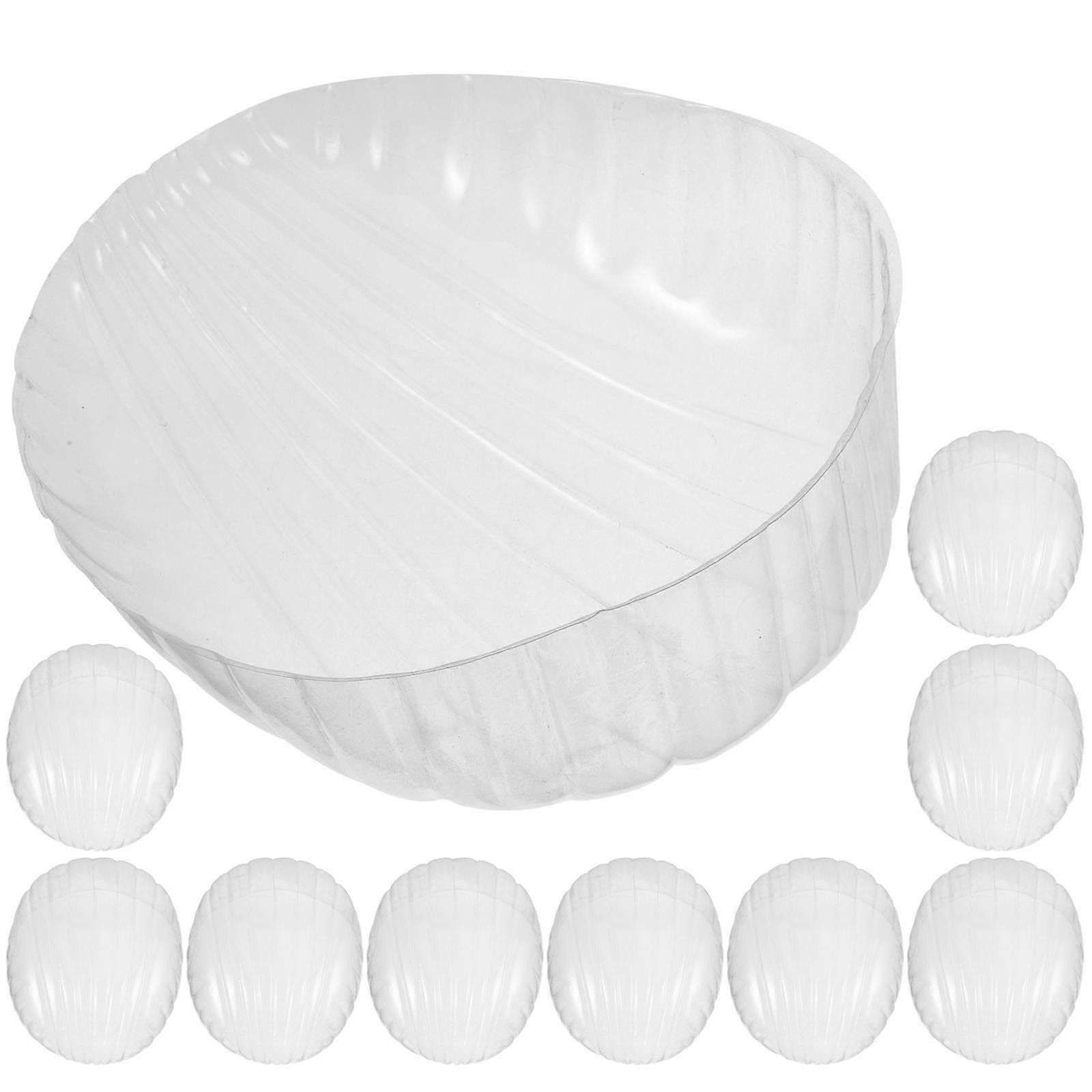 Baseball Cap Shaper Hat Inner Support for Display 50Pcs White Plastic