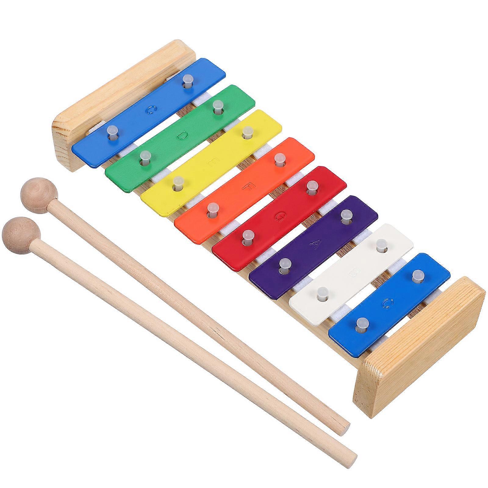 Kids Xylophone Percussion Instrument for Playing 5Sets Made of Metal Multi
