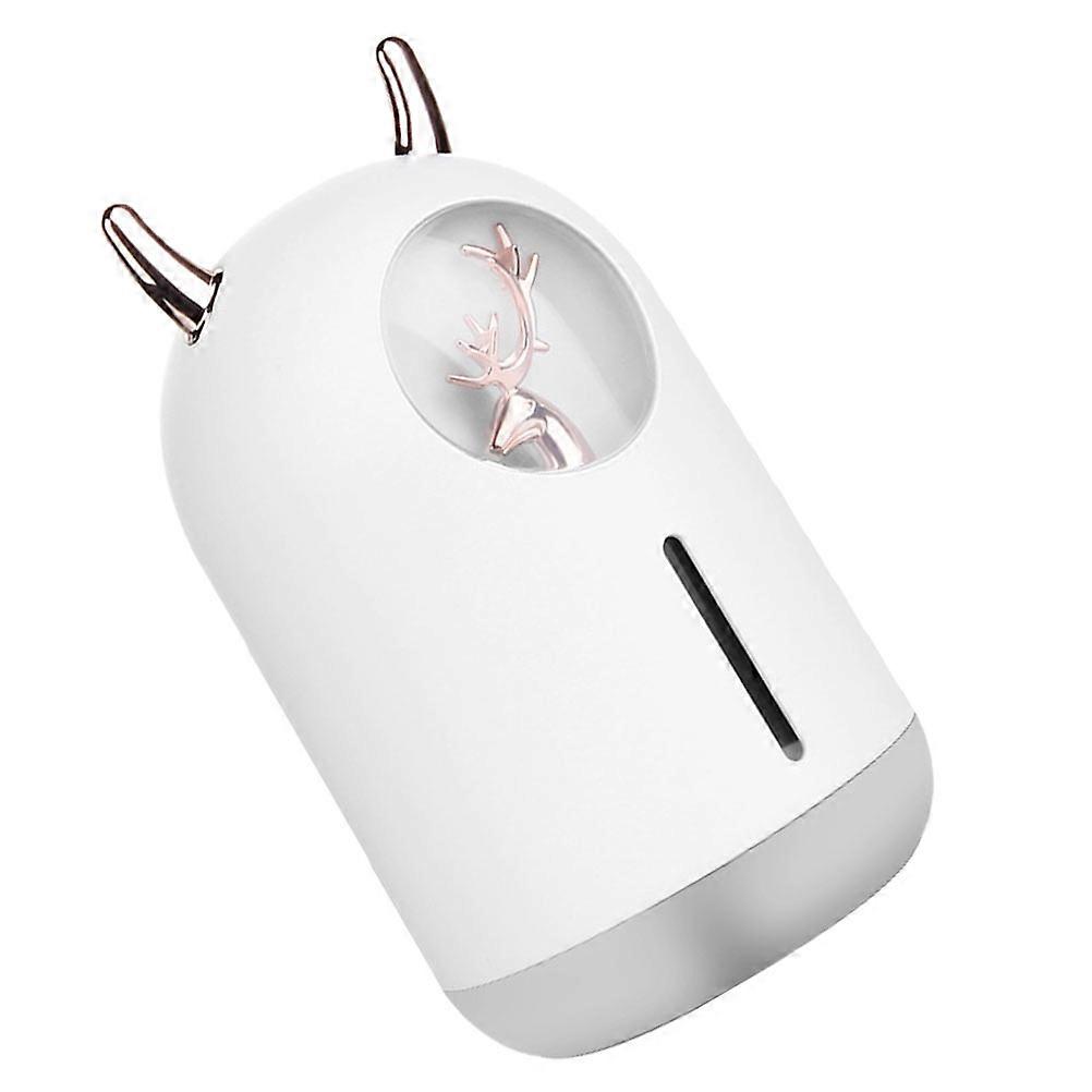 Small Humidifier For Office Portable Humidifier With Colorful Night Light 600ml 1Set