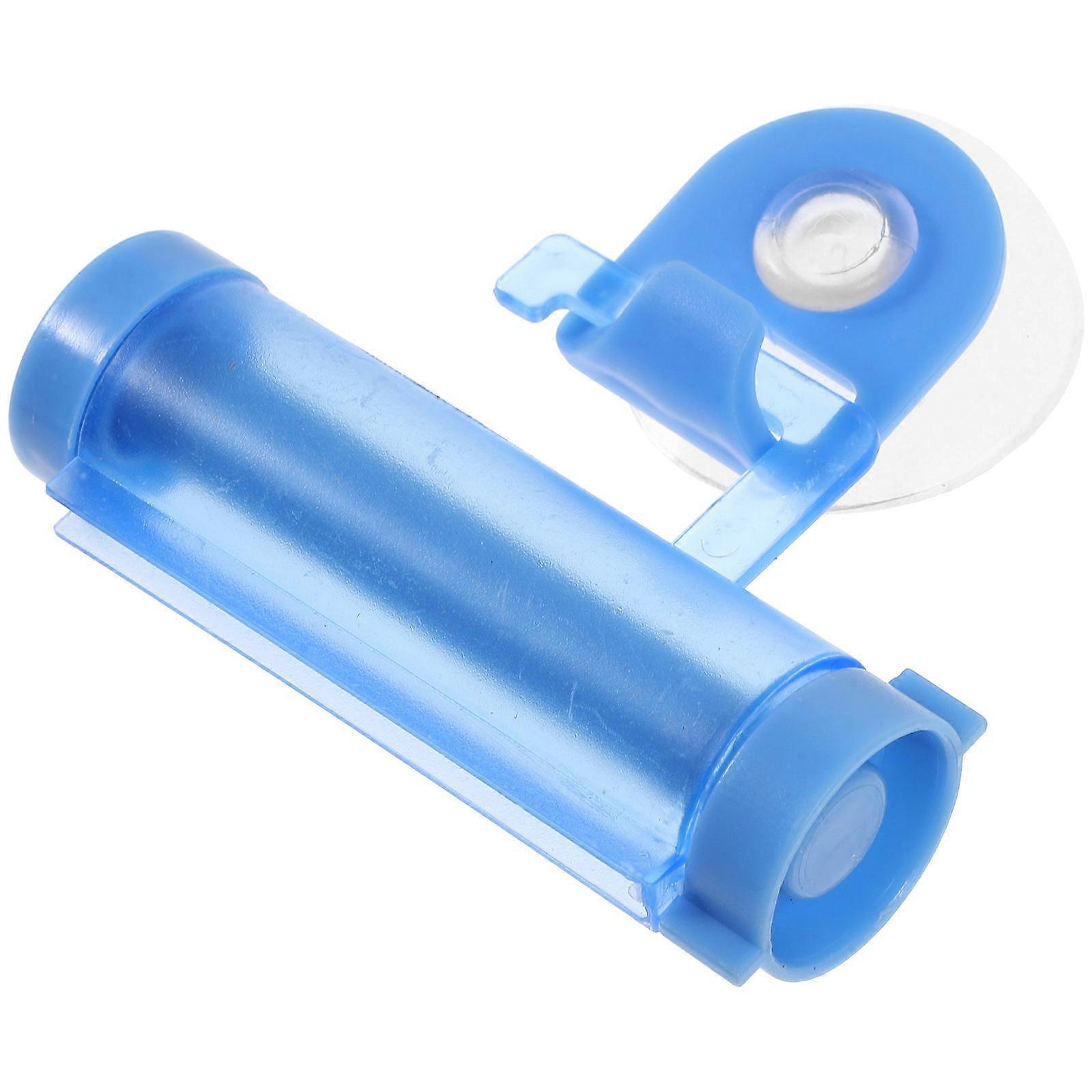2Pcs Toothpaste Dispenser For Adults Daily Use Sky-Blue Rectangular Easy Operation Squeezer For Precise Dosage