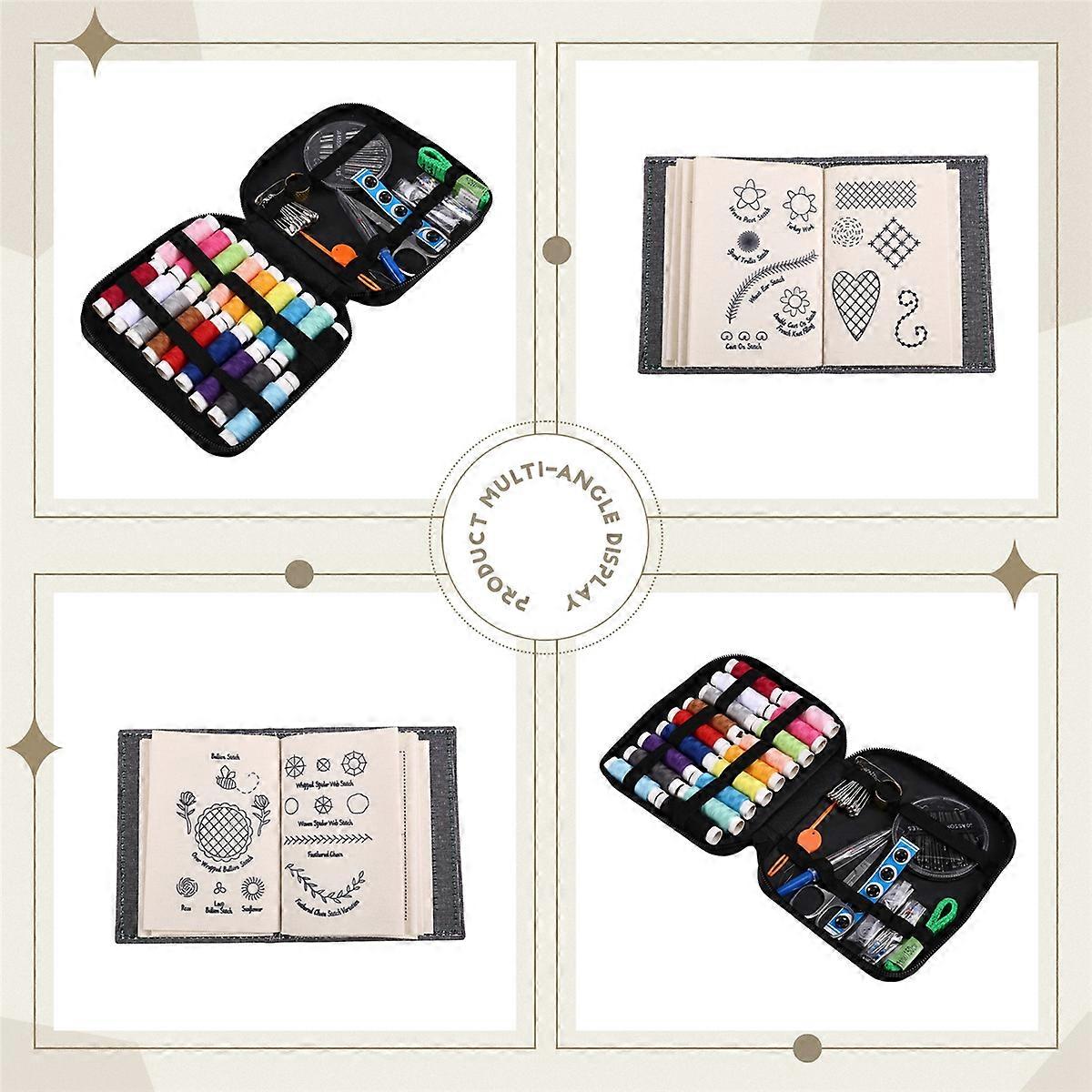 DIY Stitch Book with Tool Set,for Beginners,Embroidery Gift,B