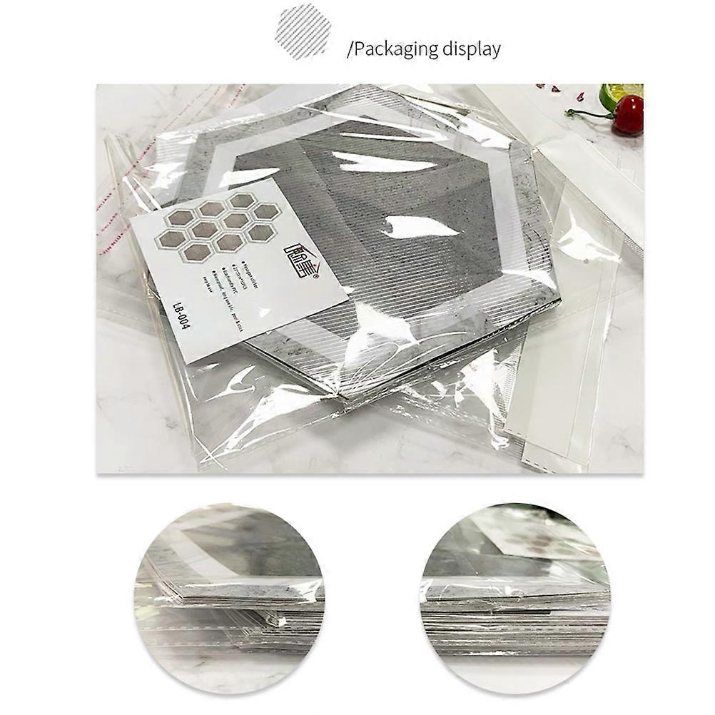 Self Adhesive Floor Sticker White Marble Pattern for Home Decoration 1Pcs