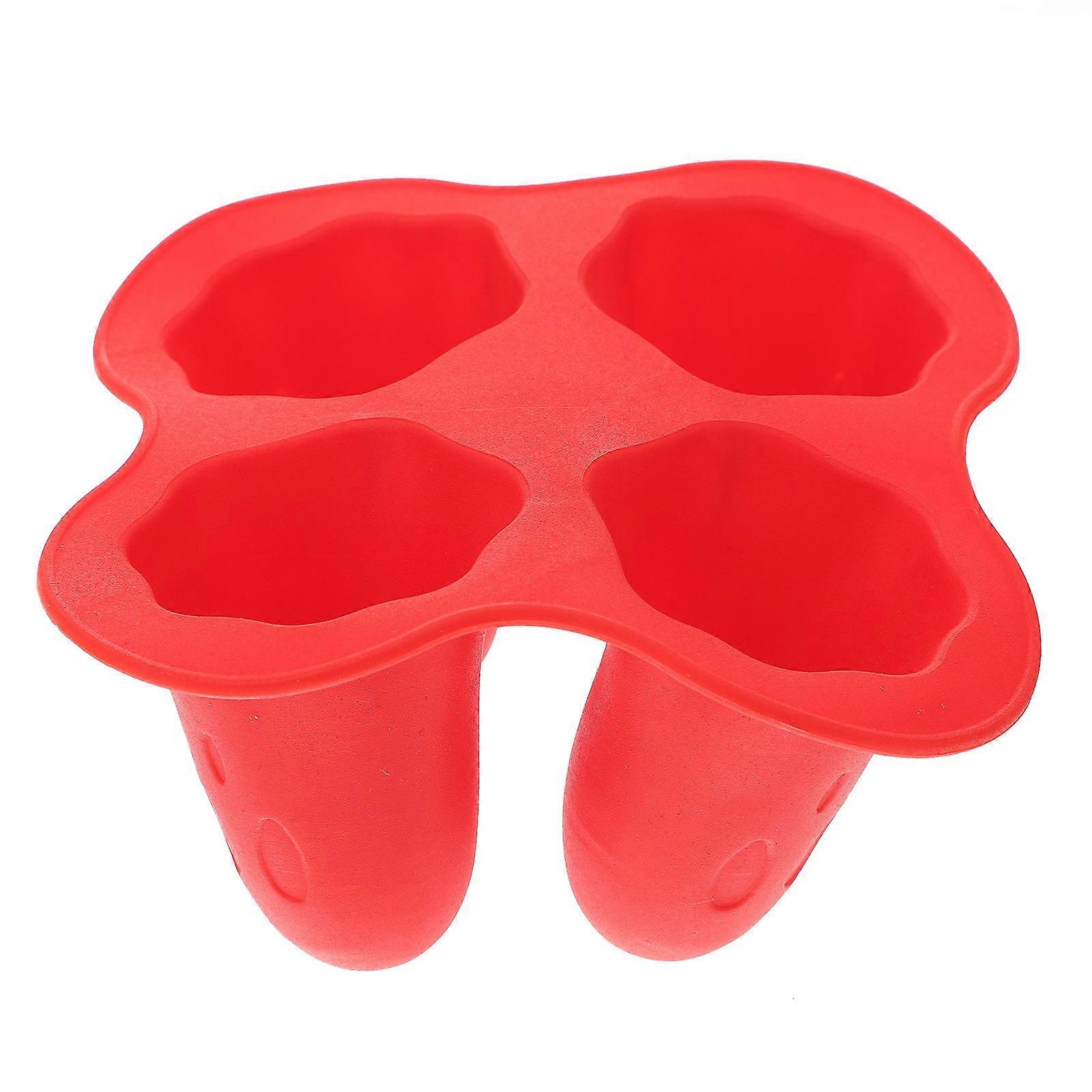 Red Ice Mold Lattice Ice Shooter Glass Maker for