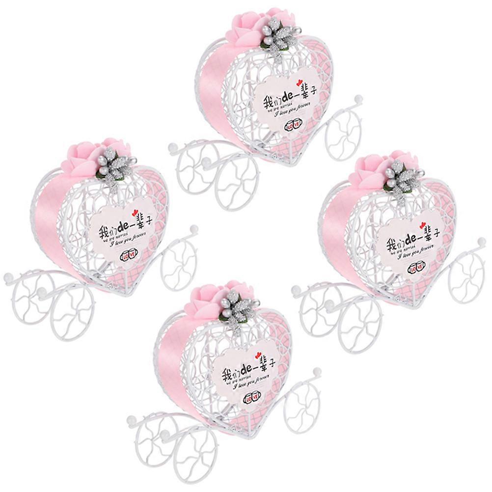 Party Candy Boxes 8 Pcs Ideal For Birthdays And Anniversaries Versatile Carriage Shape Treat Storage Containers