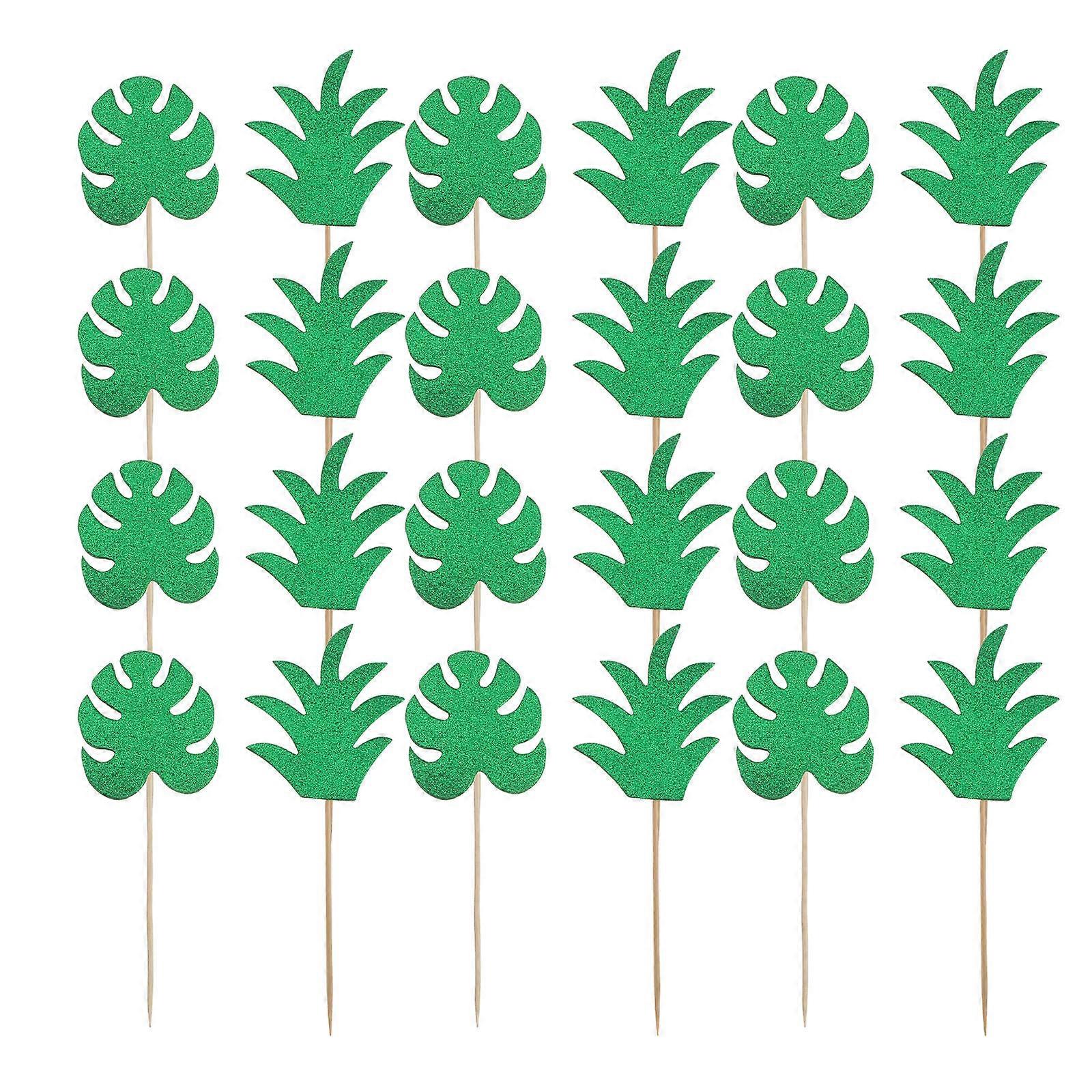 Creative Cake Decoration Cake Toppers for Dessert Use 24Pcs Set