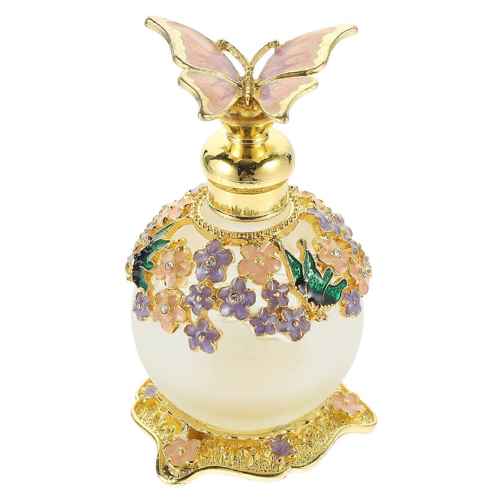 Fragrance Bottle Perfume Bottle for Storage Use in Purple Color