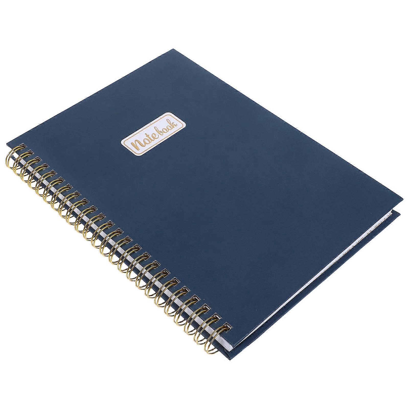 Spiral Daily Planner Notebook for Task Management 4Pcs Dark Green Organizer