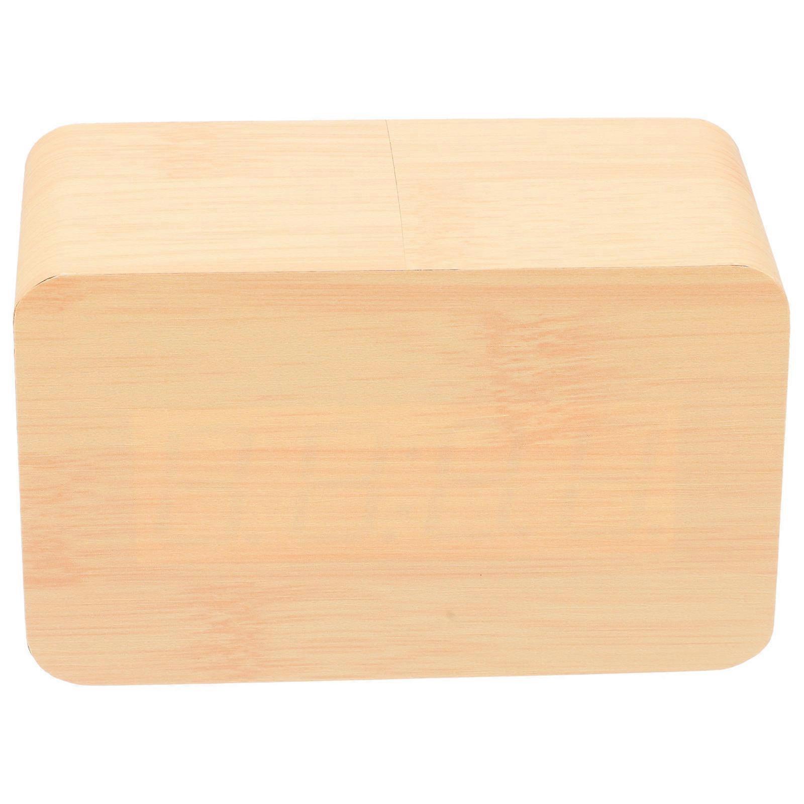 Wooden Alarm Clock for Time and Temperature 3Pcs Digital Desk LED