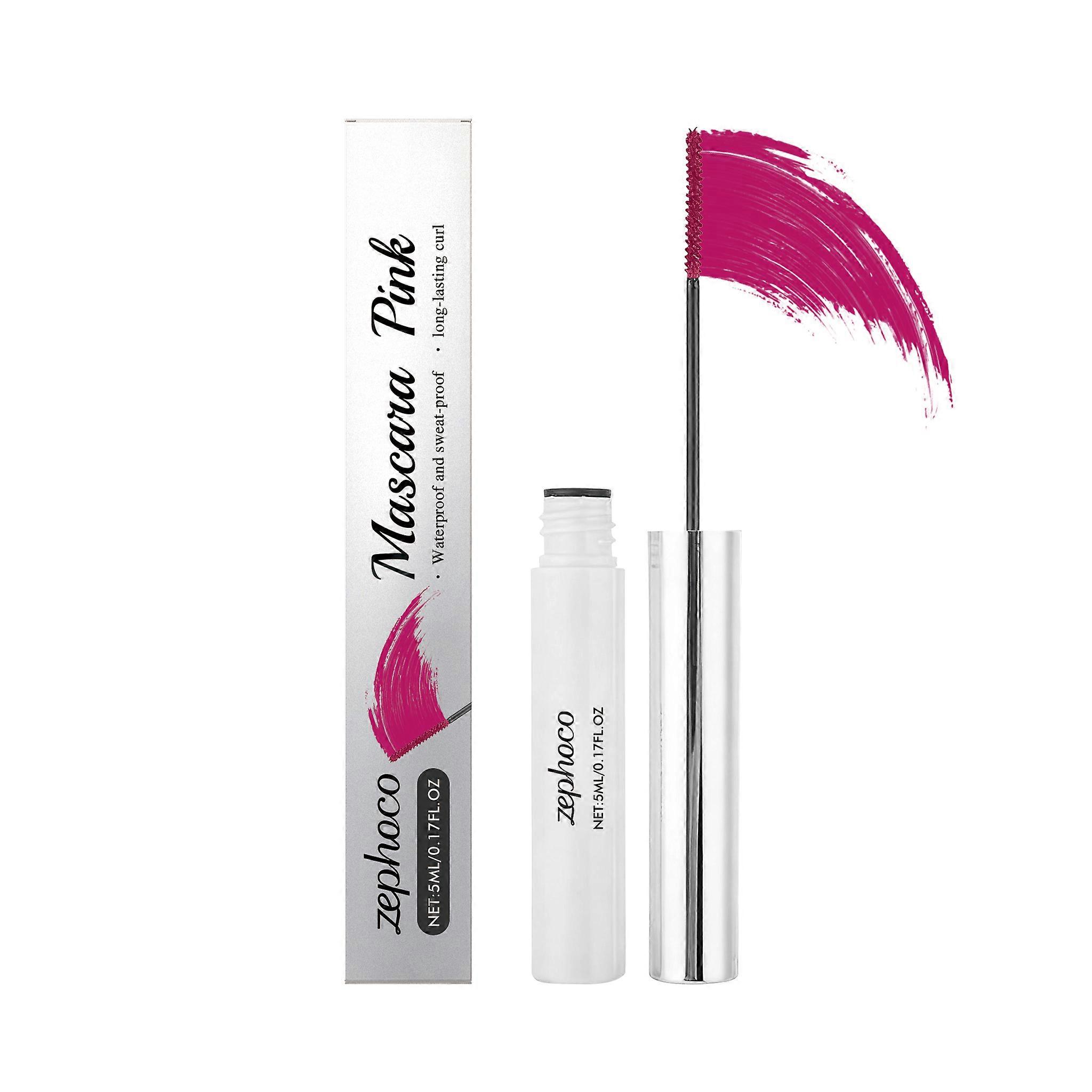 zephoco Pink Curling Mascara Has A Light And Natural Texture. It Curls And Sets The Shape Without Easily Smudging Daily Eye Makeup