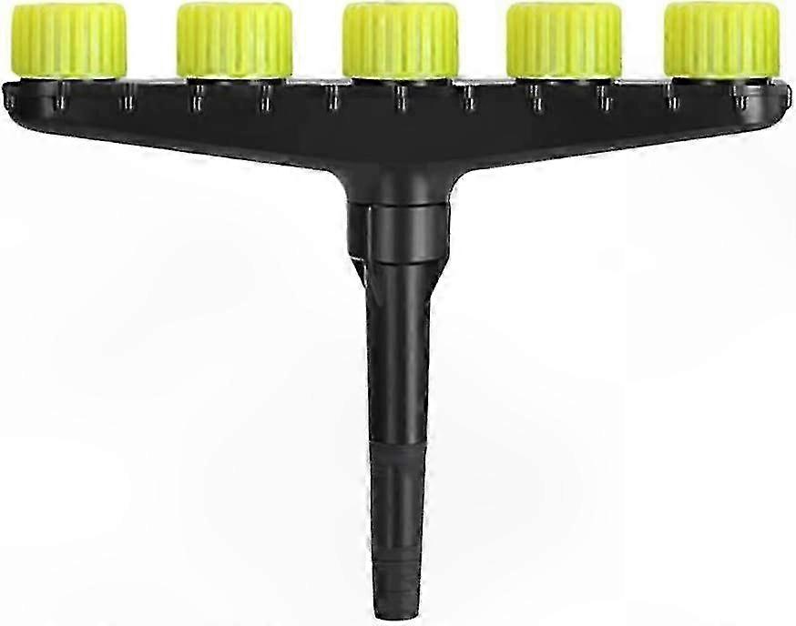Adjustable 5-Head Garden Sprayer Nozzle for Atomized Irrigation and Watering