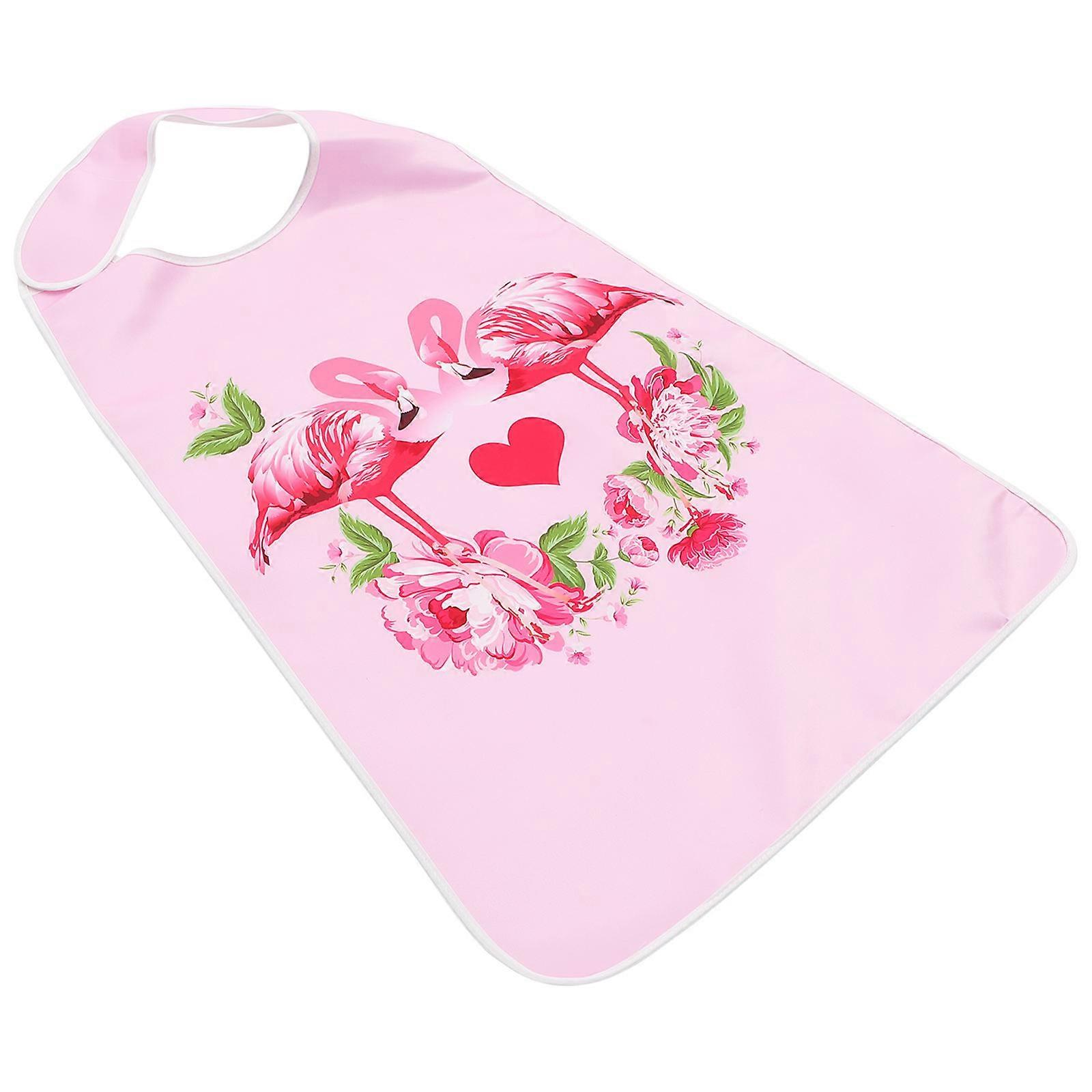Adult Bib Polyester Waterproof Eating Bib for One Pc Durable Use