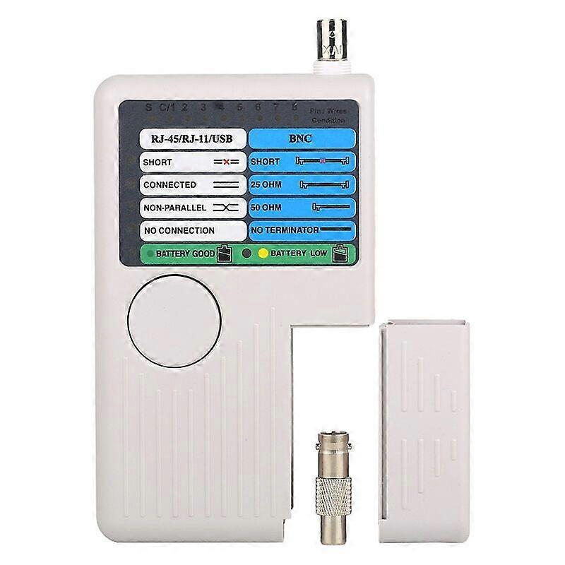 BNC Tester, Cable Tester Professional Multi-Function Tools for Network Cables for Telephon