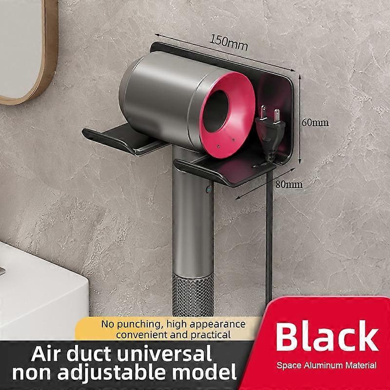 Hairdryer holder suitable for compatible with dyson/laifen bathroom shelf no punching easy installation storage rack organizer fr2008