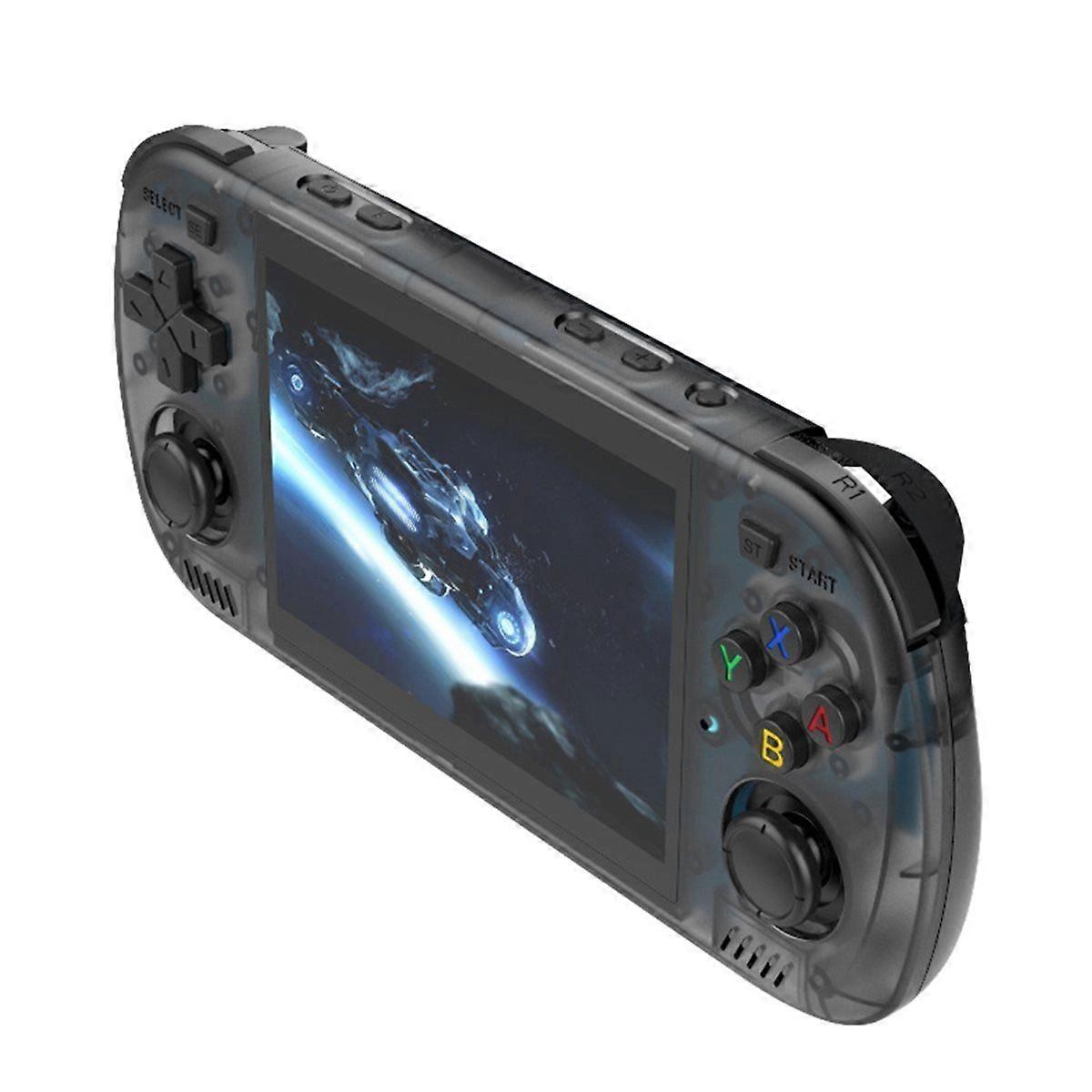 Console de jeux vidéo portable rétro R36H PRO MAX, écran 4,2 pouces, 64 Go, plus de 15 000 jeux, Wi-Fi, Linux, prise en charge de plus de 10 émulateurs, noir