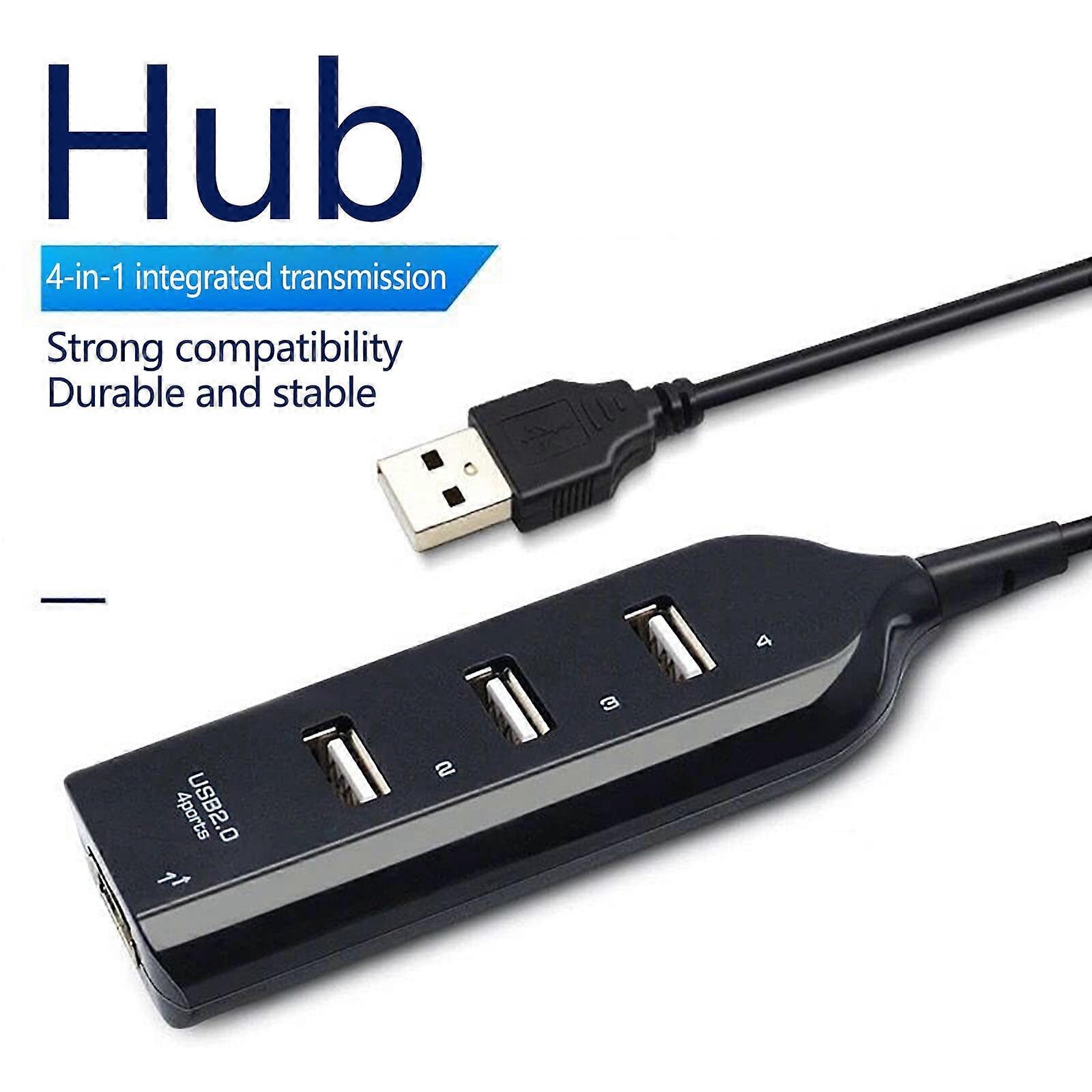 High-speed Plug-in USB2.0 Splitter Supports Hot-swappable HUB Hub USB Extension for Four, Home Supplies in Clearance