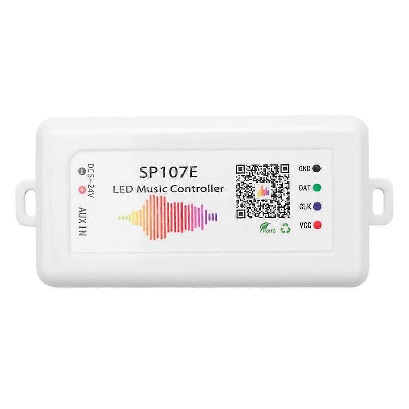 WIFI RGB SP107E Pixel IC SPI Music Bluetooth Controller for WS2812 SK6812 SK9822 RGBW APA102 LPD8806