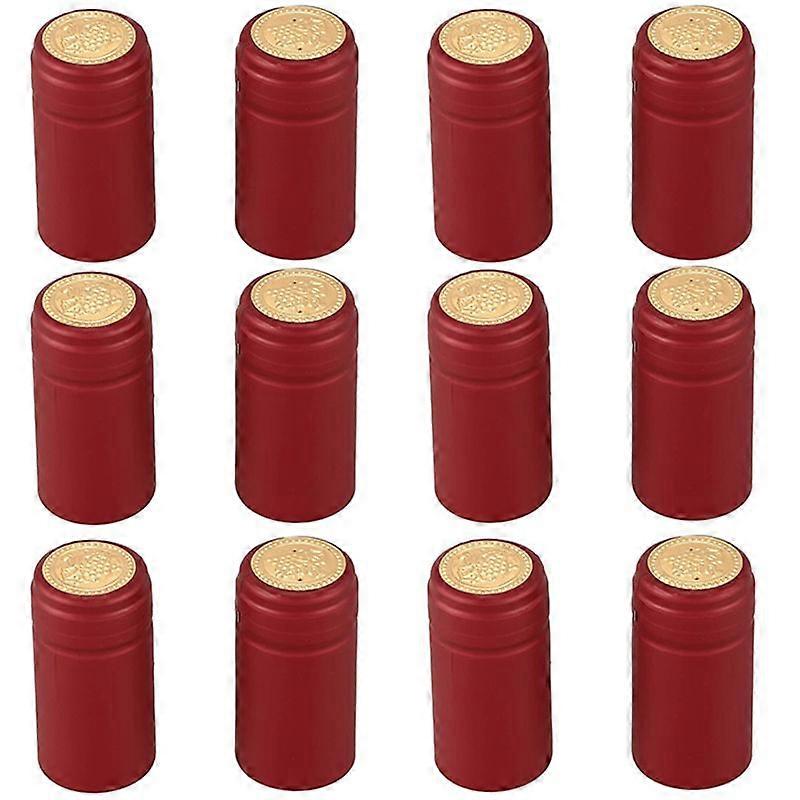 100 PVC Thermo-Shrinkable Cap with Tearing Line,Wine Bottle Sealing