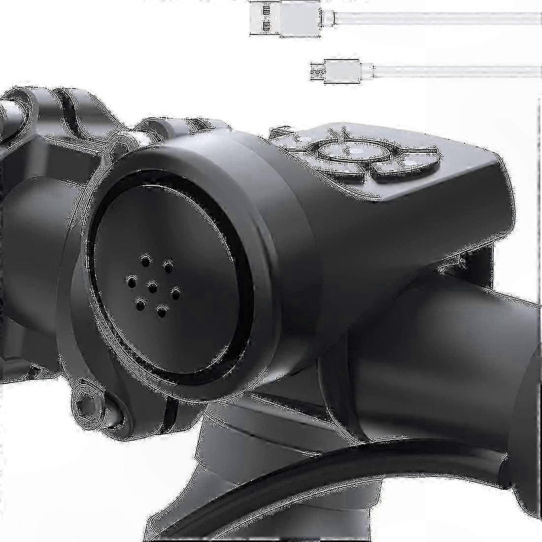 Waterproof Electric Bike Horn with 4 Modes and Anti-Theft Alarm, USB Rechargeable, 140dB Sound Output