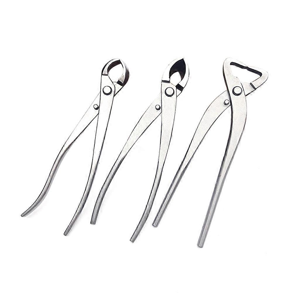 1 Set Bonsai Modeling Tools Round Mouth Scissors + Bevel Scissors