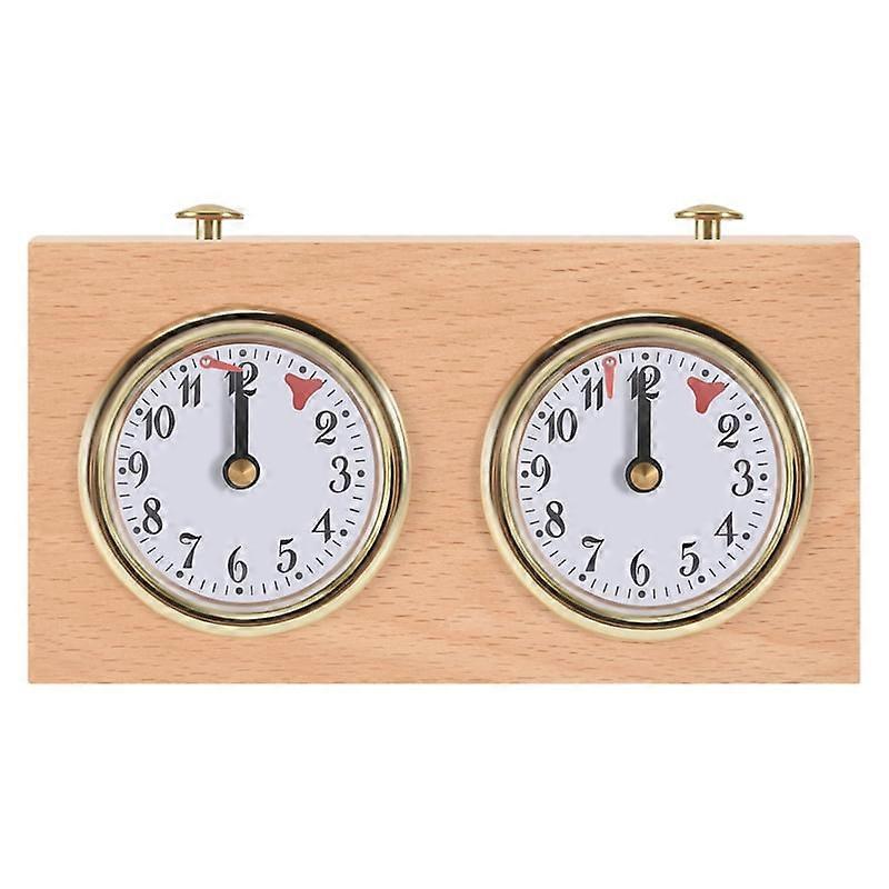 Chess , Professional Digital Chess Clock, Wooden Count Up Down Chess , Portable Chess