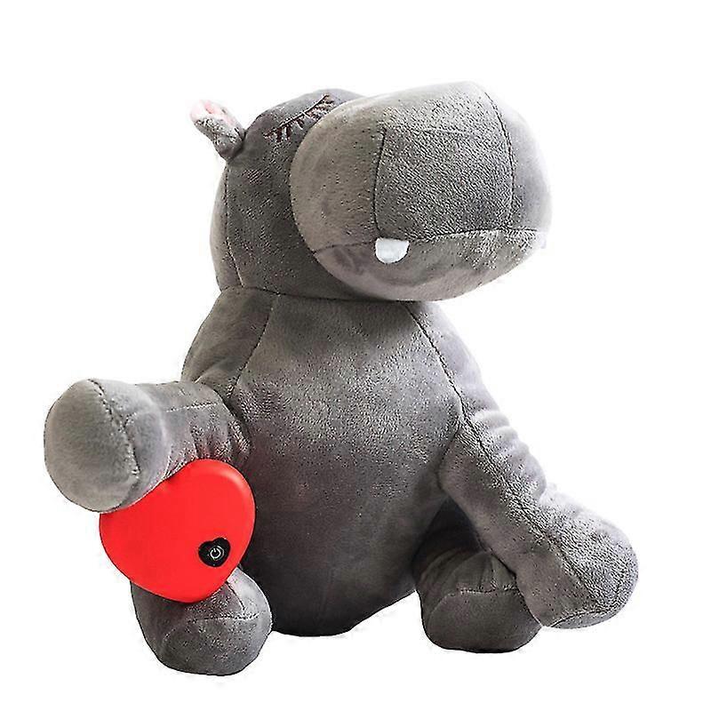 心拍子のある子犬のおもちゃ落ち着く不安緩和犬のおもちゃソフトぬいぐるみ眠っている仲間行動援助