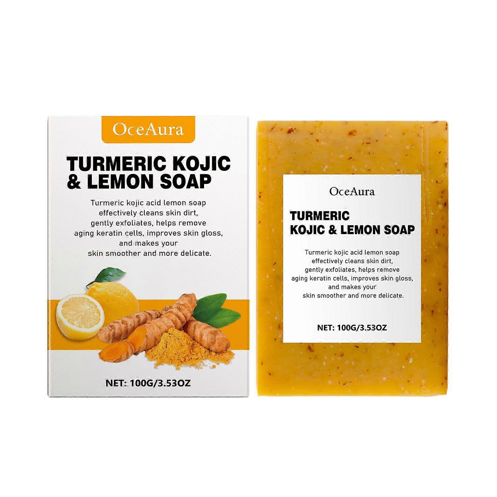 Lemon Turmeric Kojic Acid Soap