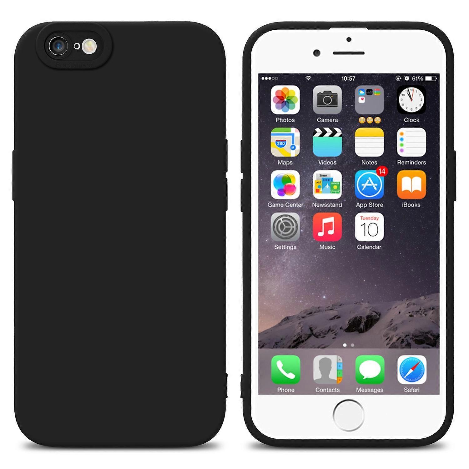 iPhone 6 / 6S Case TPU Protective Case - Matte with Camera Protector