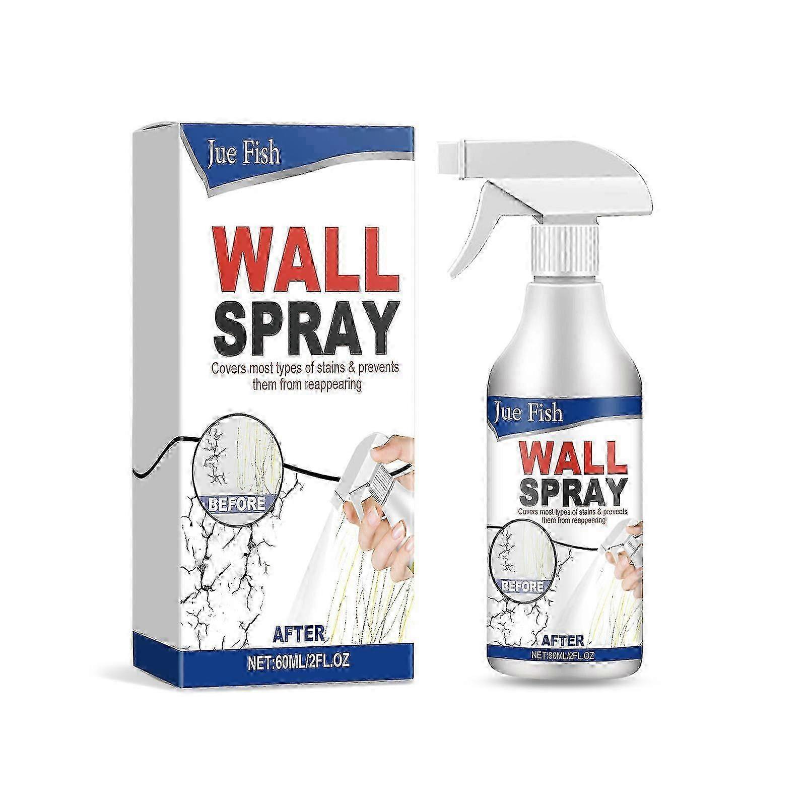 Moisture-Proof Wall Paint Spray, 1pcs, Covers Stains, Mold & Peeling, 60ml