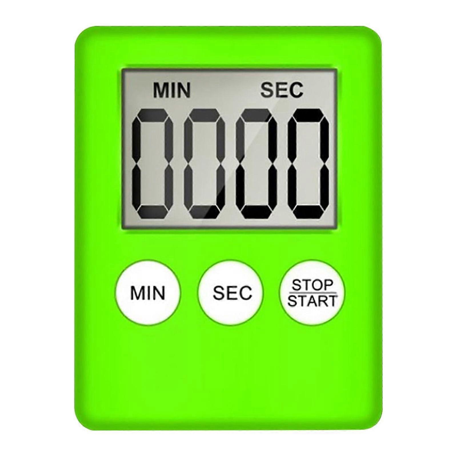 Digital Countdown Kitchen Timer Count Up Down Magnetic Timer Clock with Loud Alarm Fast Setting for Cooking Baking Gym Students