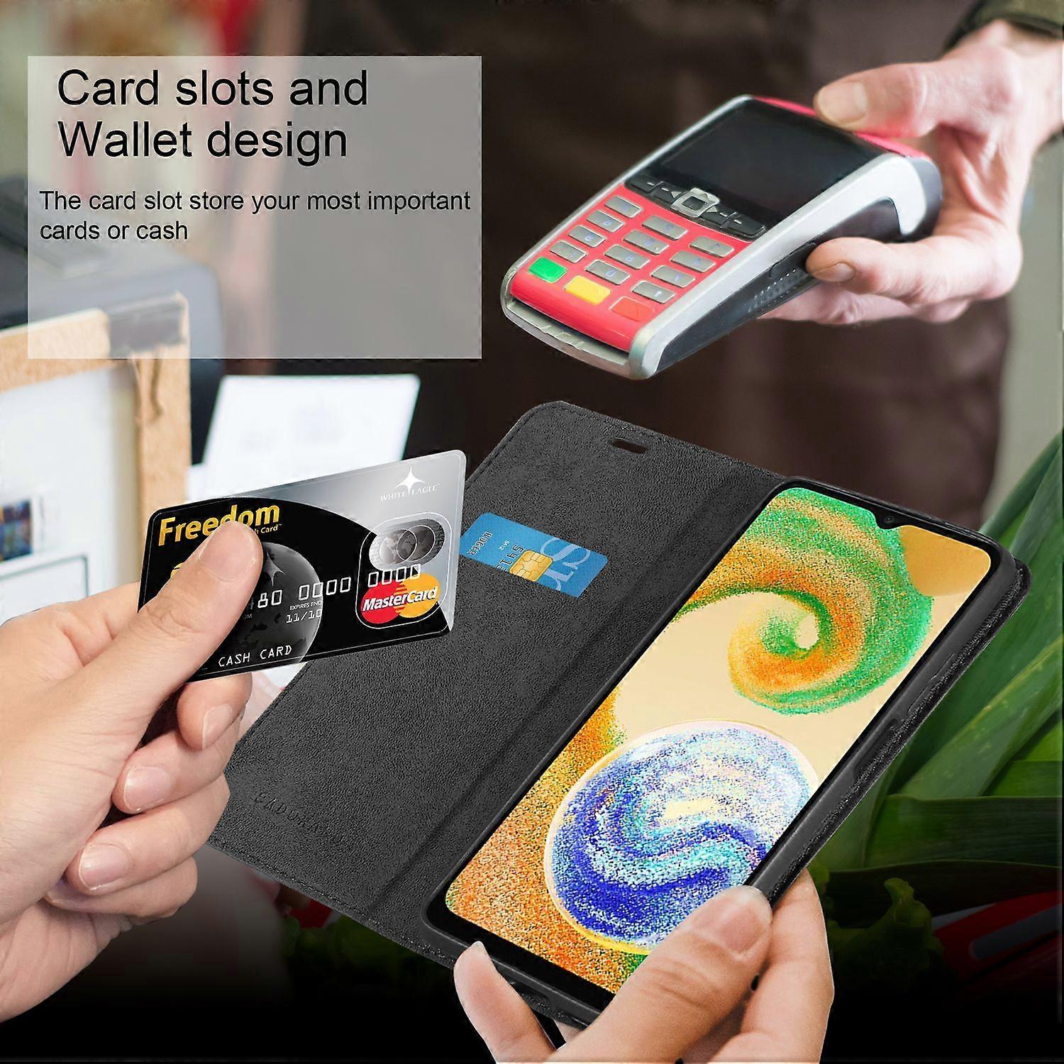 Θήκη Samsung Galaxy A04s - Προστατευτική θήκη με λειτουργία βάσης και υποδοχή κάρτας