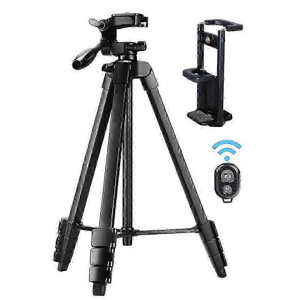 Extended Tripod for Smartphones: 360° Panoramic Rotation with Universal Mounting Screws & Holder Stand - Best Seller Item