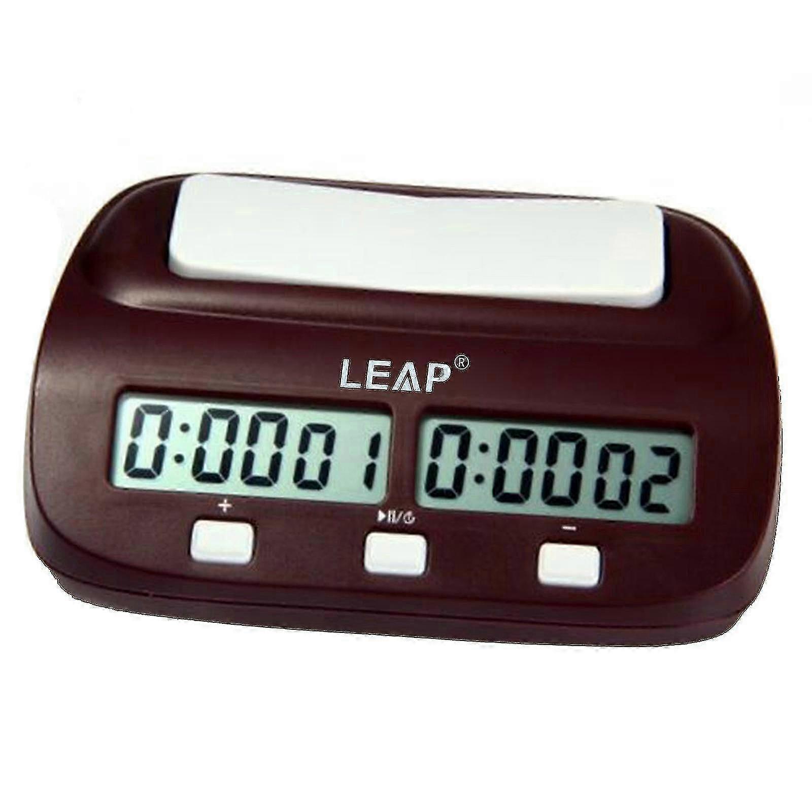 PQ9907S Digital Chess Clock with Countdown and Count-Up Timer for Game Competitions