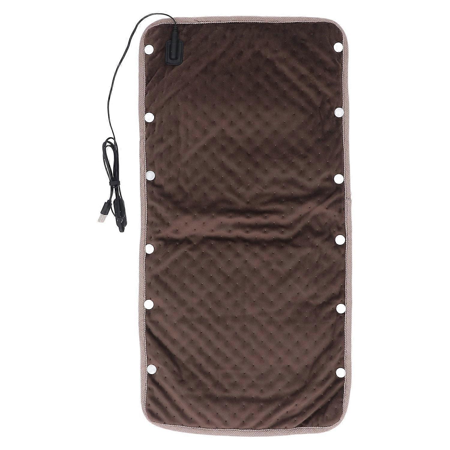 Electric Heated Blanket Throw 3 Adjustable Temperature Soft Portable USB Electric Heating Blanket fo