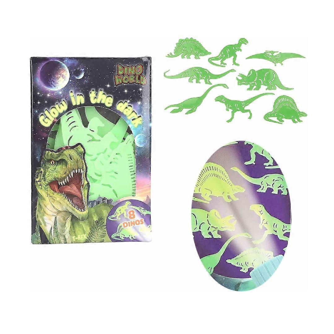 Depesche Dinosaur World Glow In The Dark Stickers
