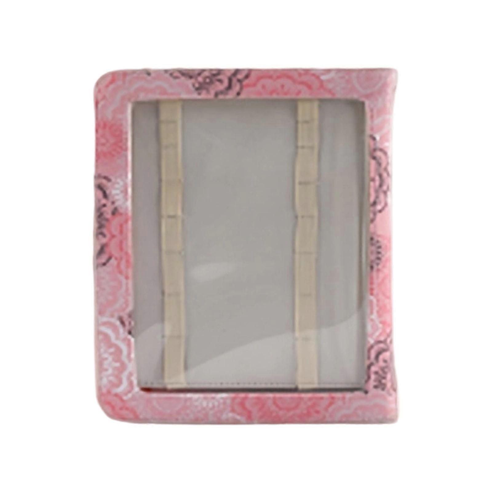 Portable Knitting Tool Organiser Bag Large Capacity Waterproof Circular Knitting Needle Storage Case for Yarn Craft Tool Multicolor