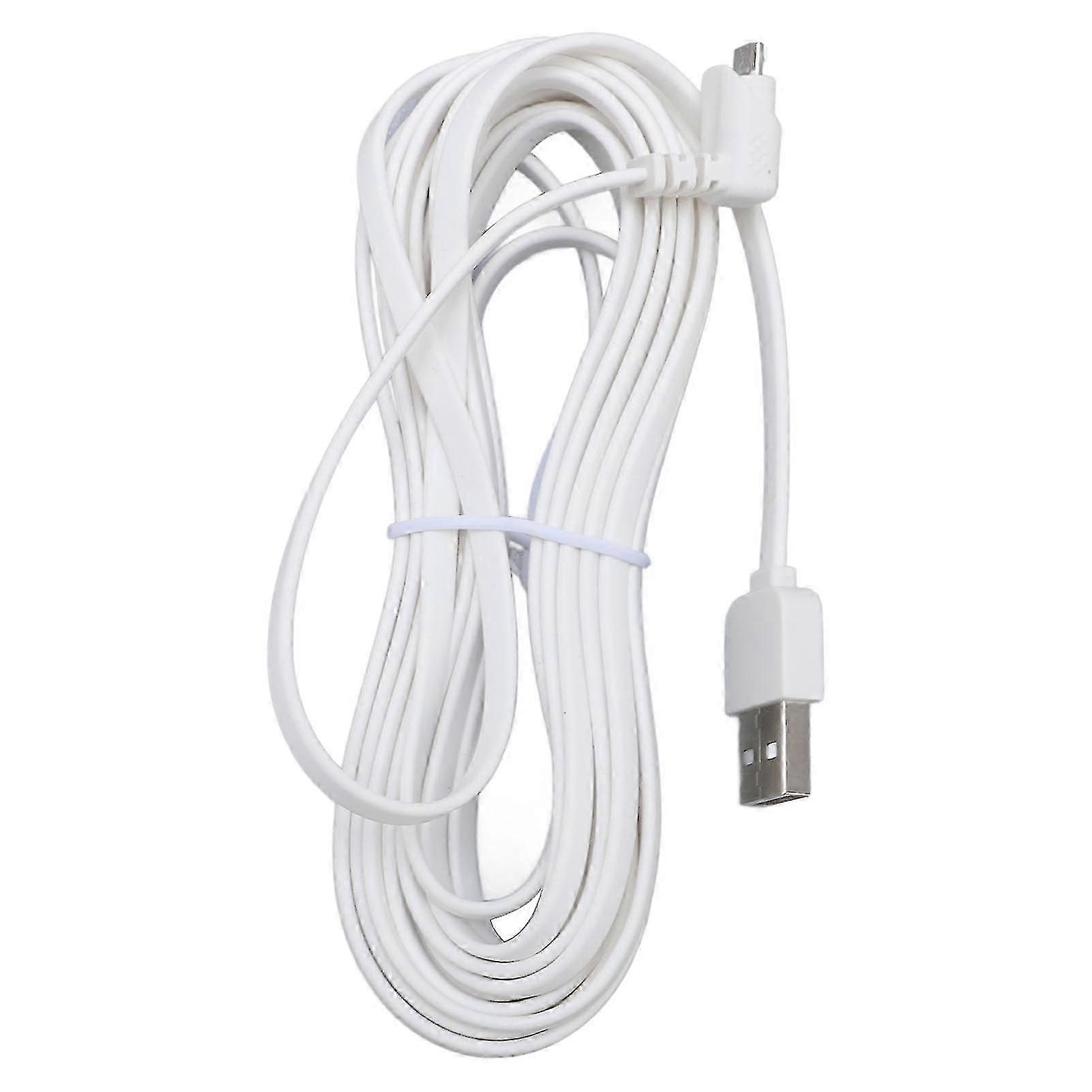 Security Power Extension Cord PVC USB Water Resistant Security Camera Charging Cable for Replacement