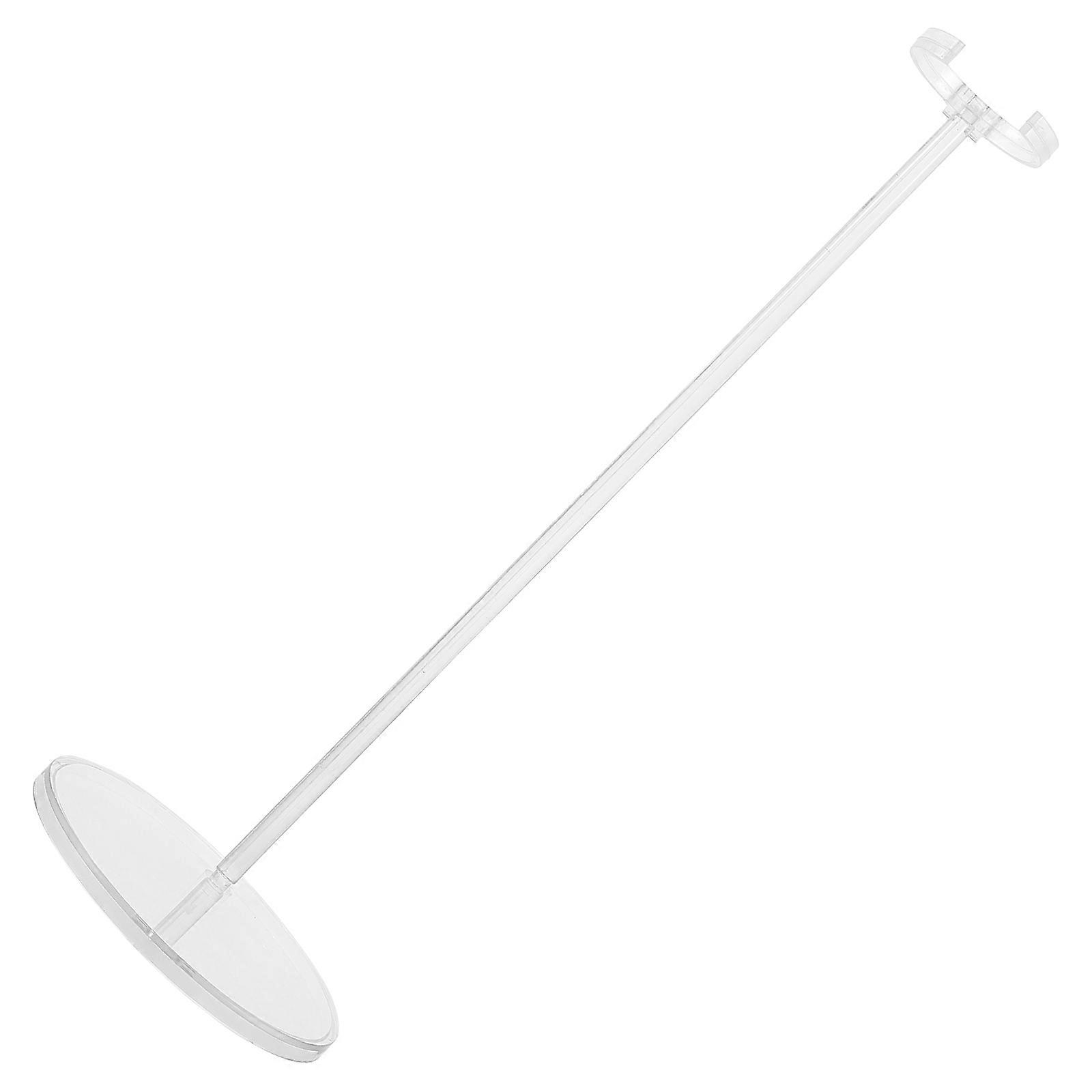 Transparent Doll Display Stand Holder for Lifelike Display